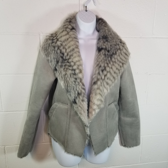 Marrakech reversible faux fur shearling jacket - Picture 10 of 11